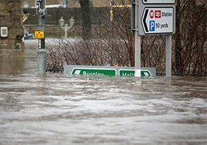 Human activities that cause floods