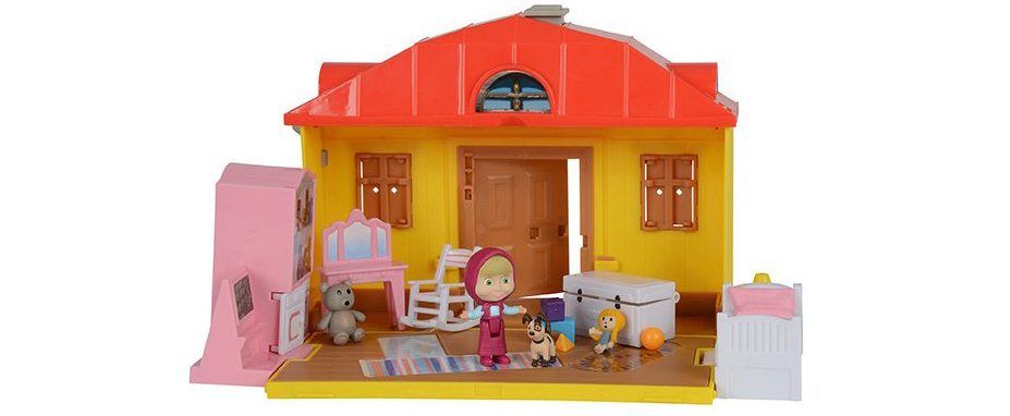 masha and bear toy set