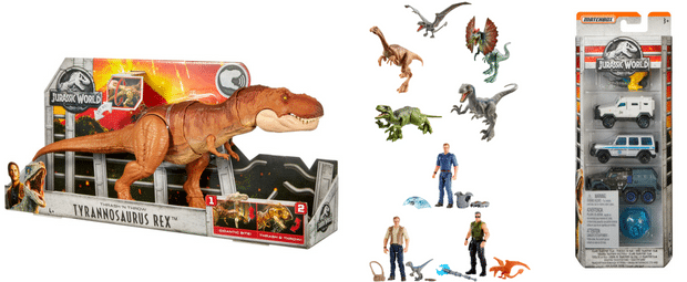 the new jurassic world toys