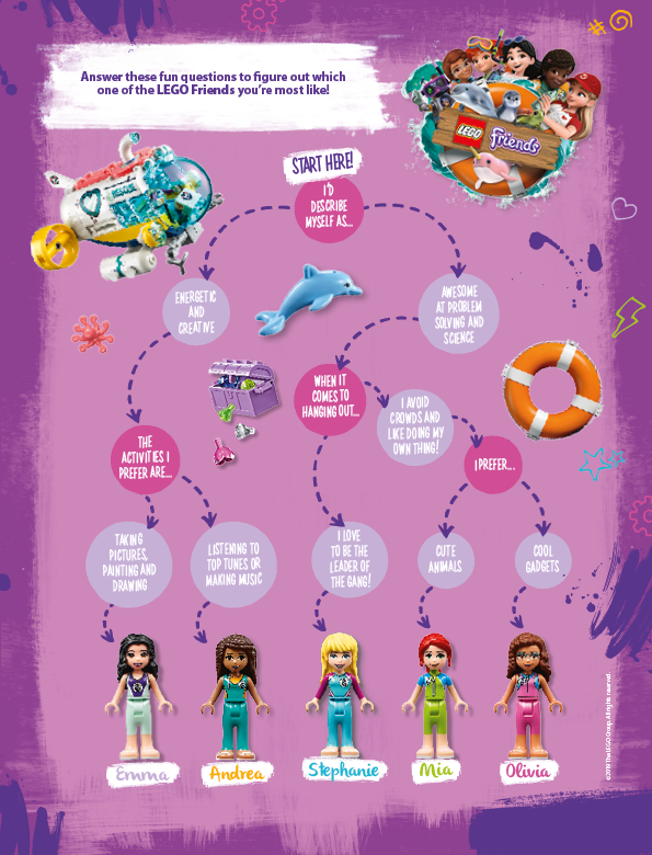 lego friends sea