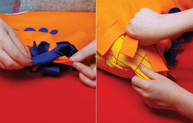 How to make a pet bed step 4