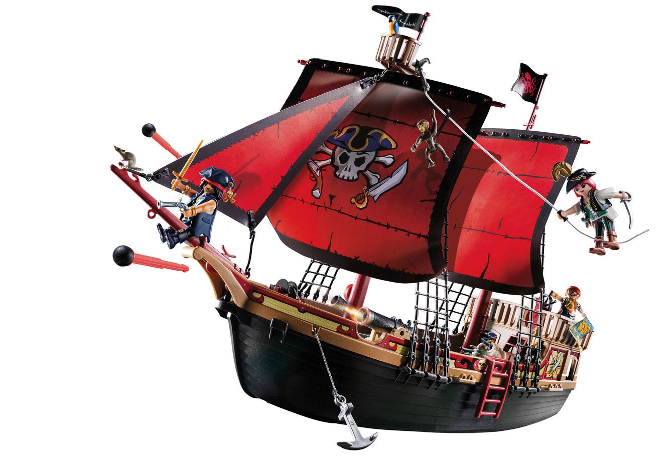 playmobil british ship