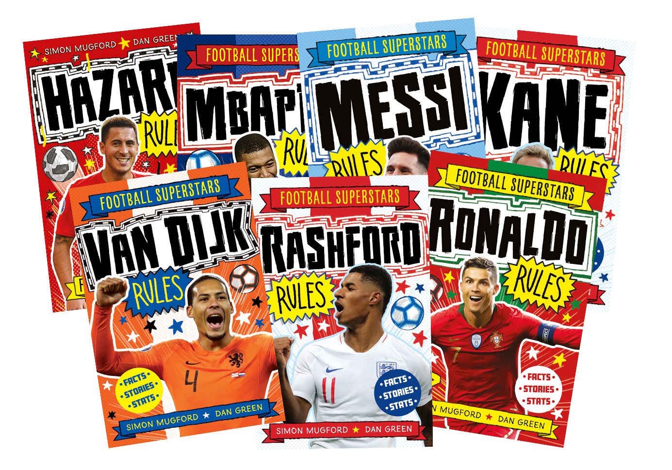 WIN FOOTBALL SUPERSTARS BOOKS National Geographic Kids
